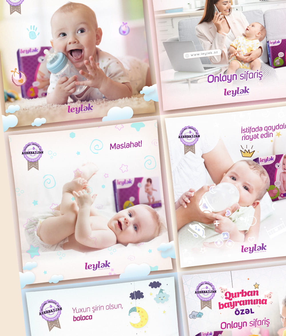 Leylək — Brand Visuals for Advertising & Social Media