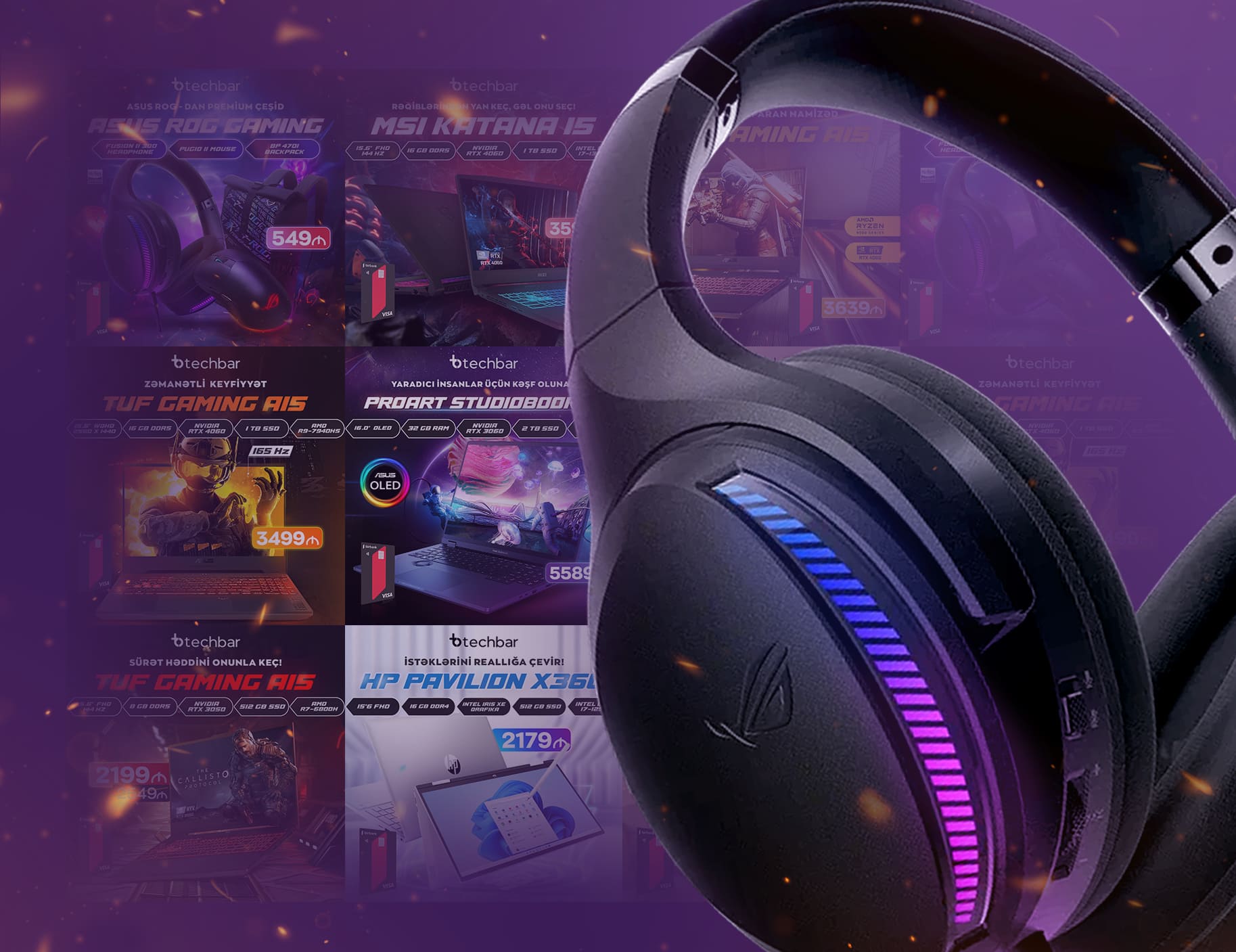 Techbar — Visuals & Marketing Collateral