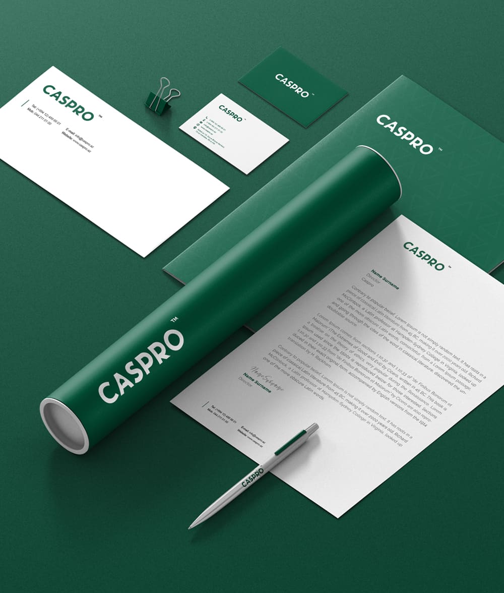 Caspro LLC — Corporate Branding